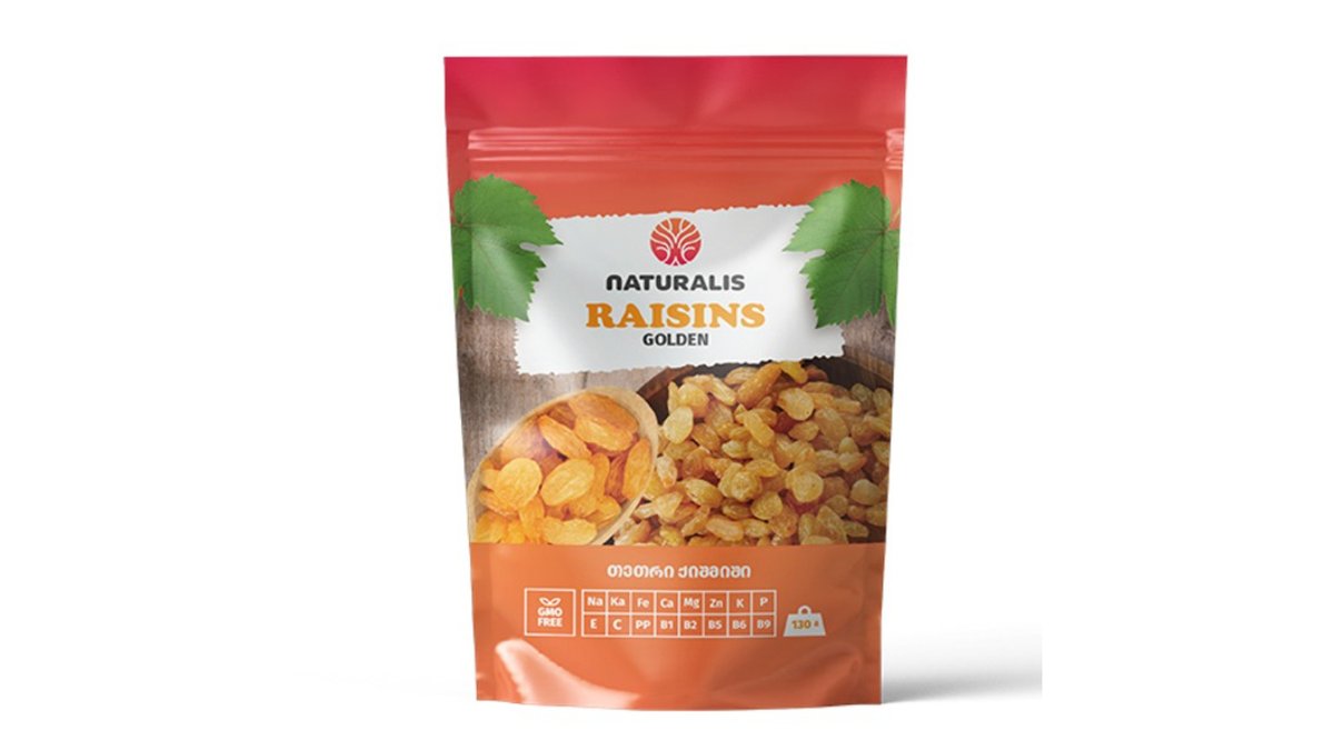 Naturalis Орехи white raisins (130 g)