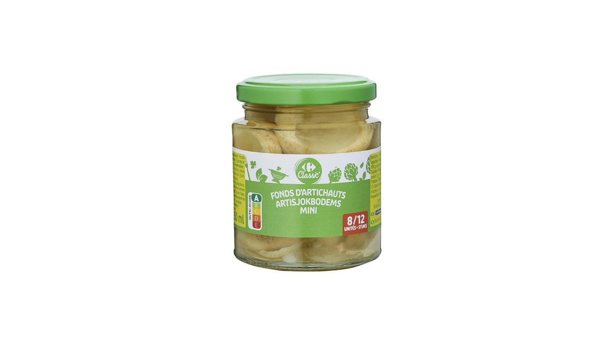 CRF კონსერვირებული არტიშოკი artichoke (250 ml)