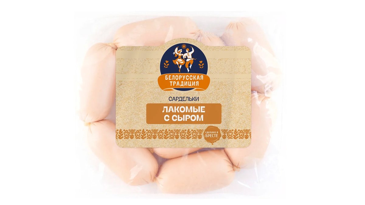 Lacomie Sausage with Cheese with cheese (430 g)
