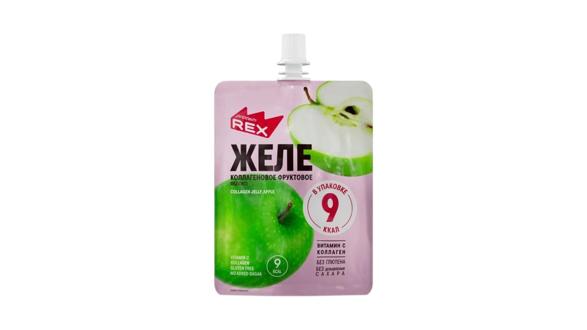 REX პროტეინის ბარი apple flavor (100 g)