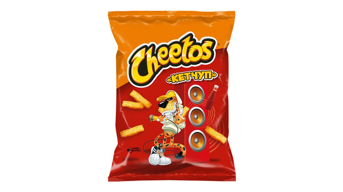 Cheetos Chips ketchup flavor (50 გრ)