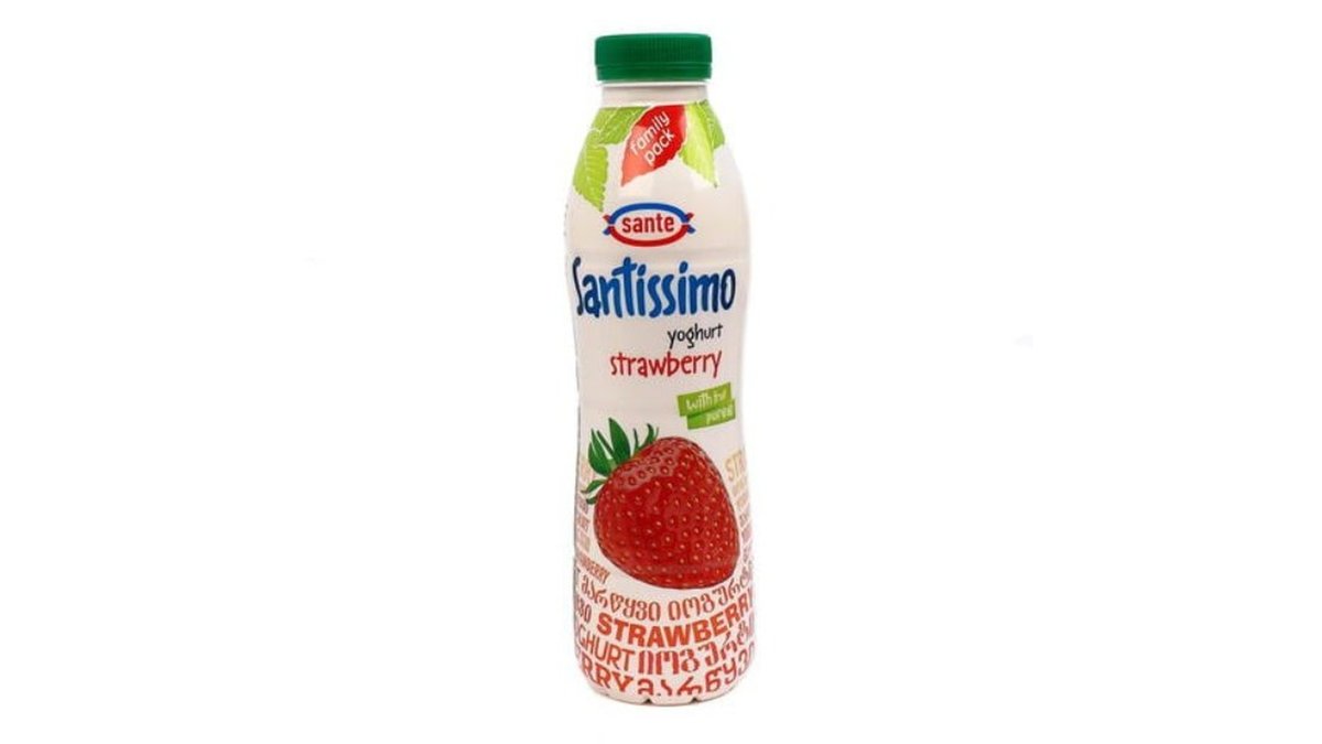 Santissimo yogurt strawberry cream (590 g)