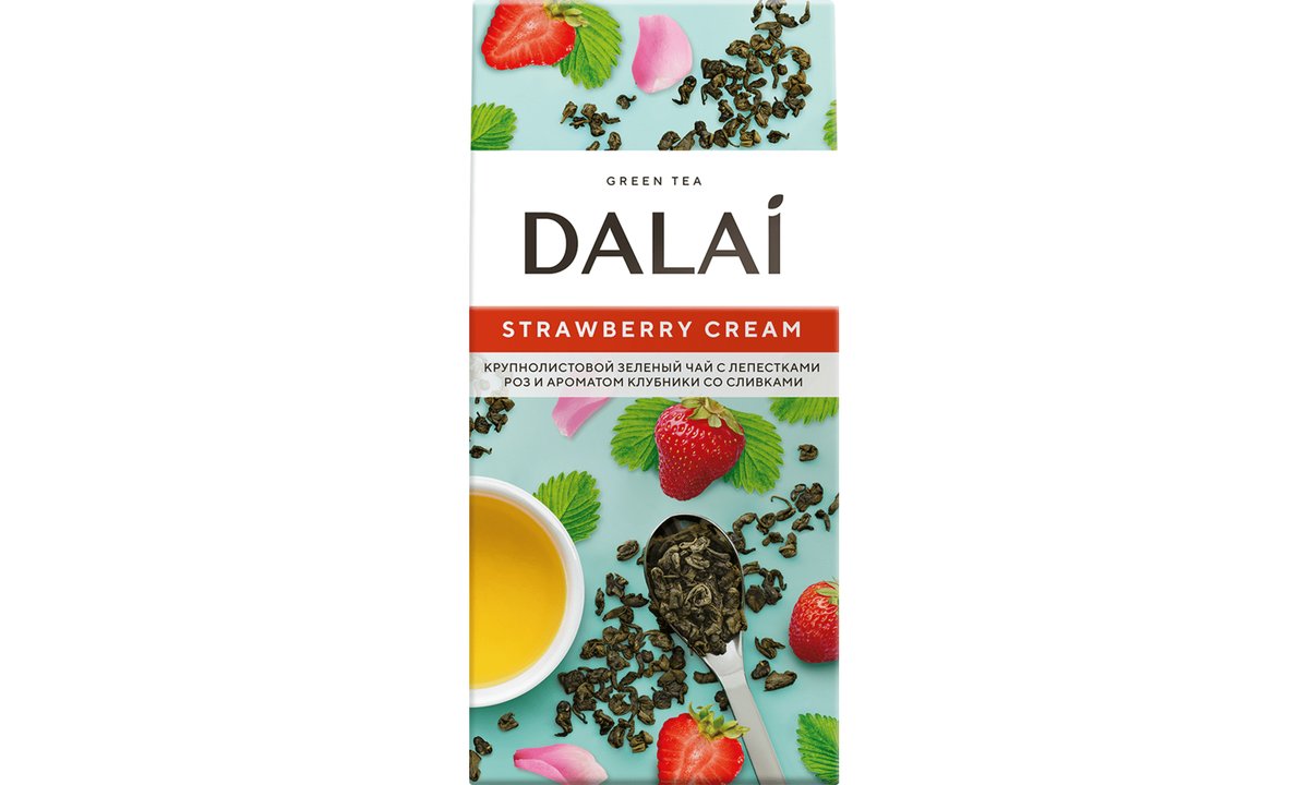 Dalai Tea Strawberry cream (80 g)