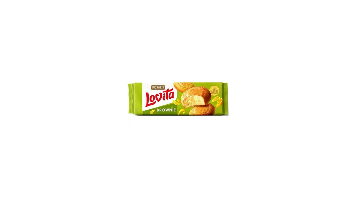 Roshen Песочное печенье with Lemon (152 g)