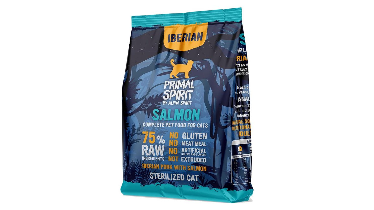 Iberian Cat Pet Food Salmon (1 kg)