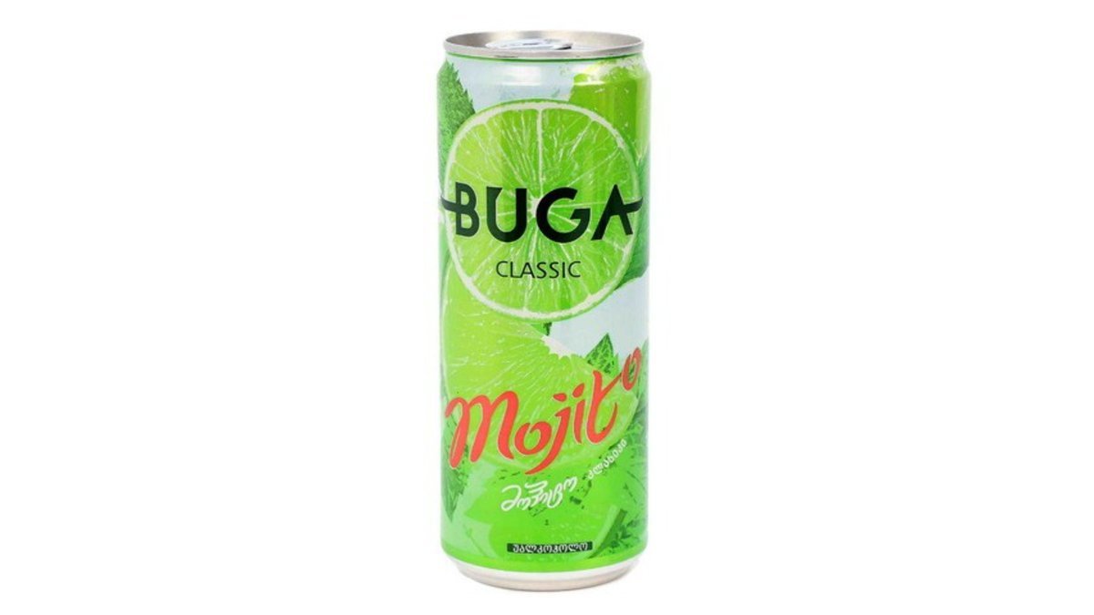 Bugha Энергетический Напиток Mojito Classic (0.33 l)