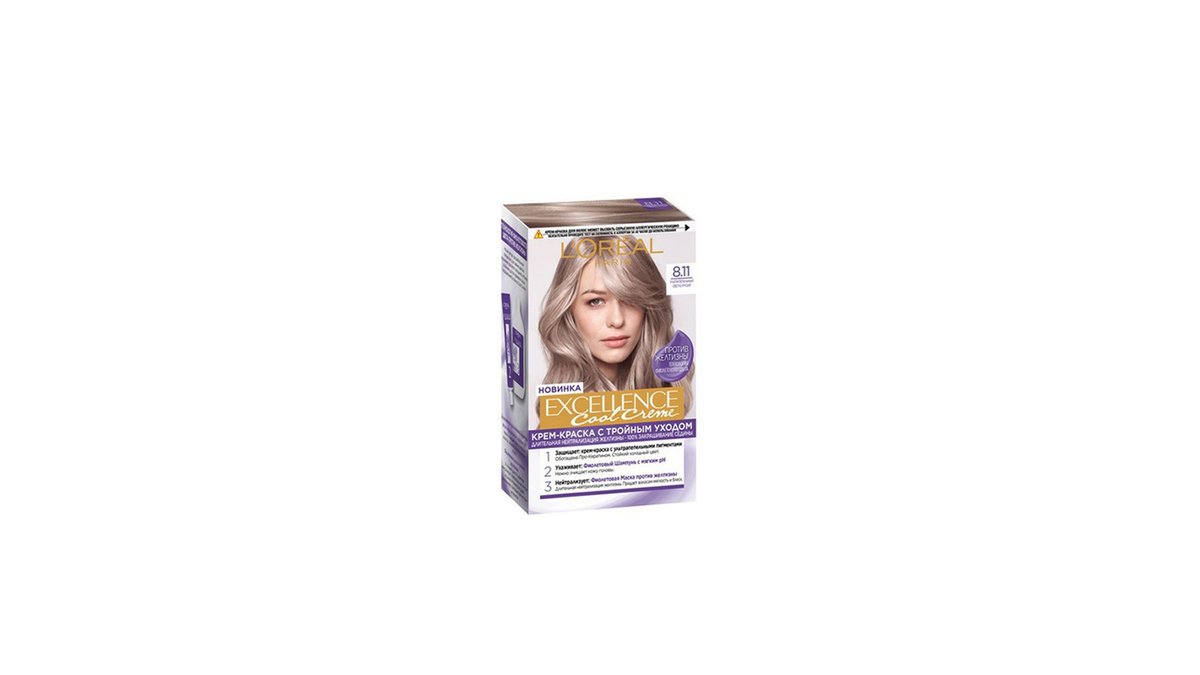 LOREAL Краска для волос 8.11 (192 ml)