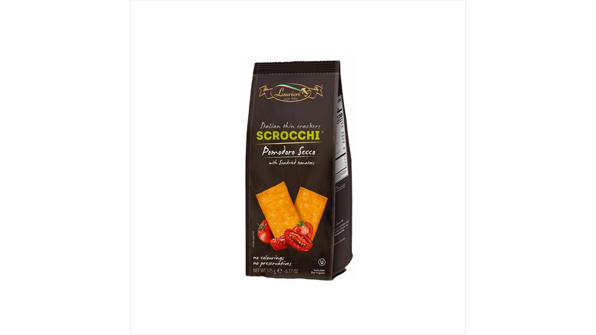 სკროკი Crackers sun-dried tomatoes (175 გრ)
