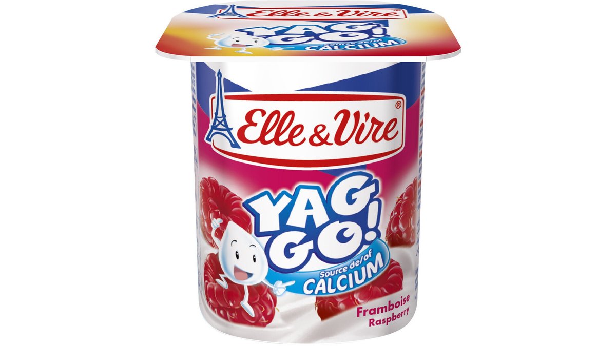 Ell & Vire დესერტის პასტა Raspberry (125 g)