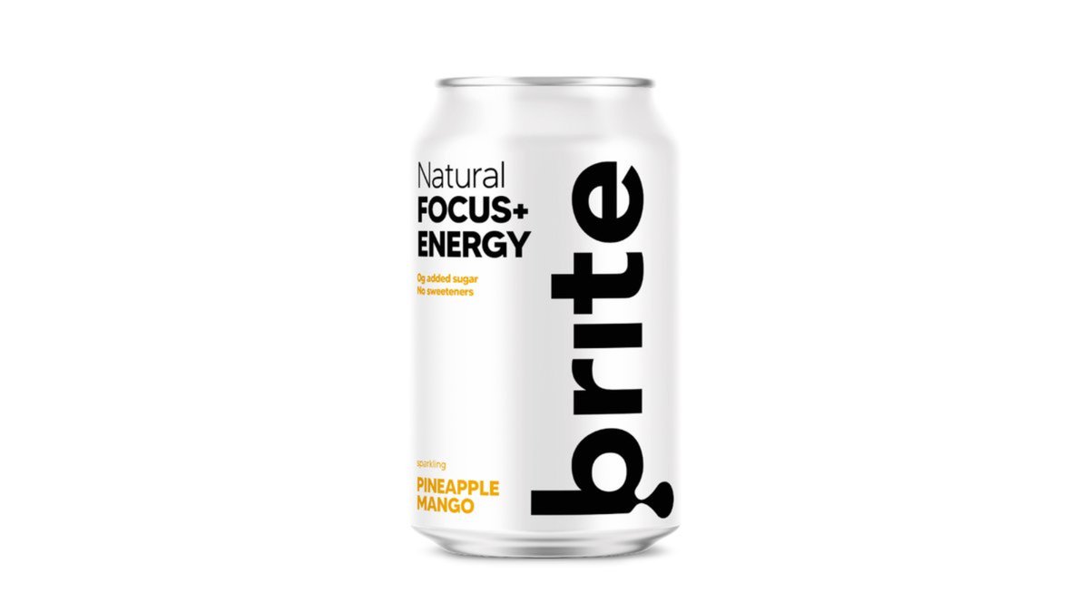Brite Energy Drink Pineapple and Mango (330 ml)