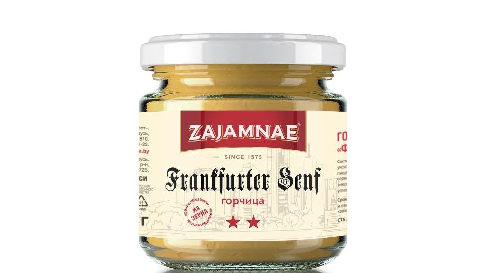 Zajamnae Горчица Frankfurt (190 g)