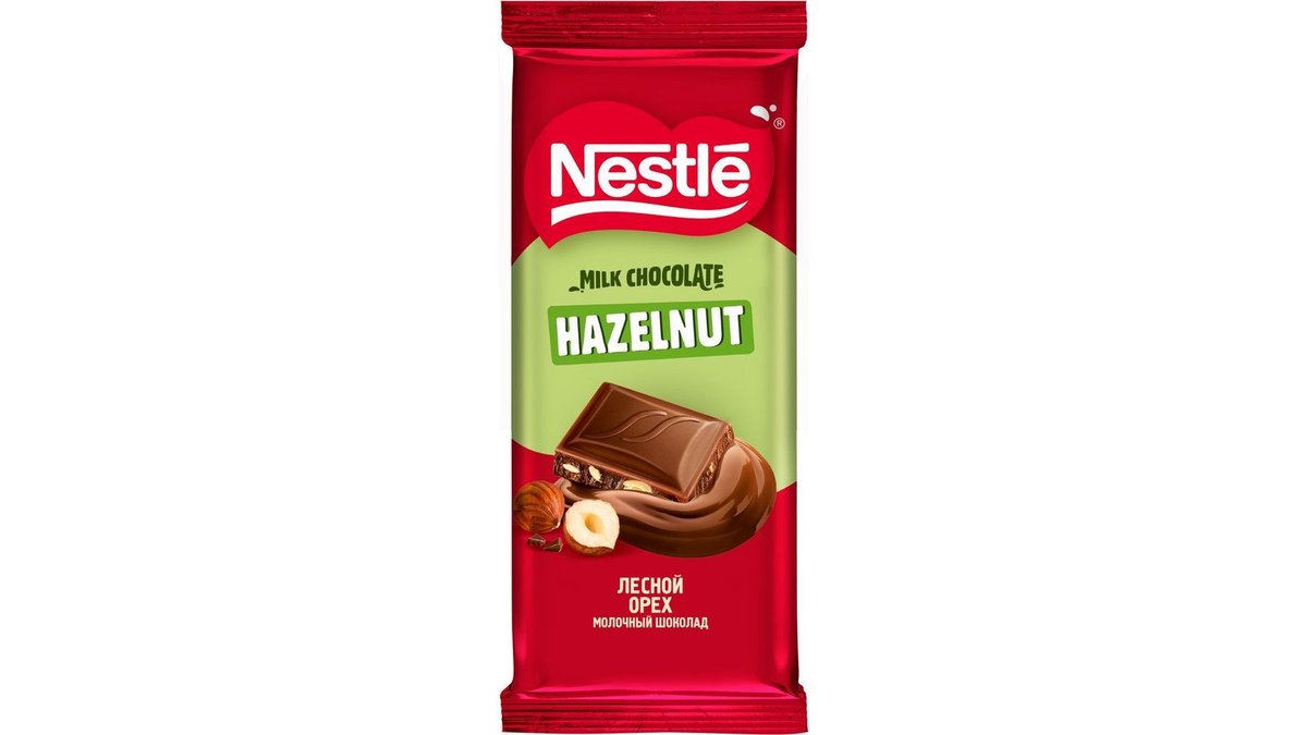 ნესტლე შოკოლადი with nuts (82 g)