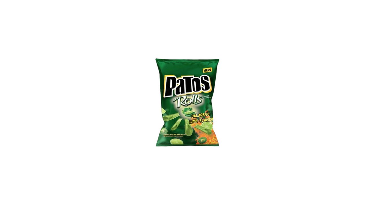 PATOS ჩიფსები ლაიმი და ჰალაპენიო (109 გრ)