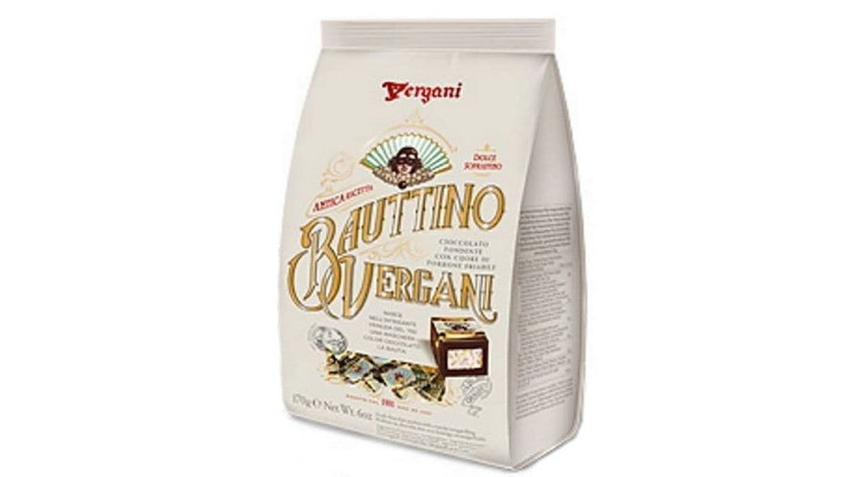 Vergani Нуга Dark chocolate praline nougat (170 gr)