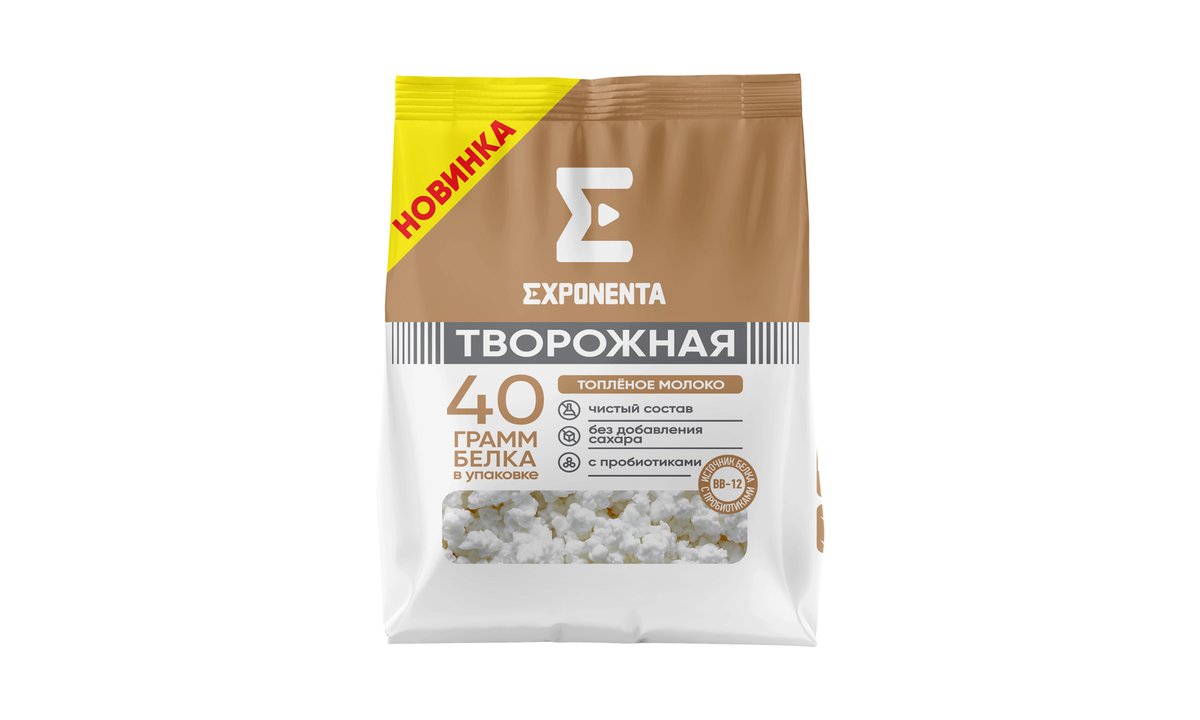 Exponenta ხაჭო warmed milk (250 g)