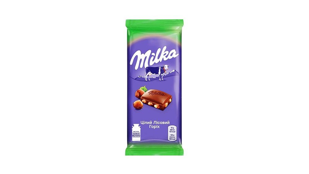 Milka Chocolate with nuts (80 g)