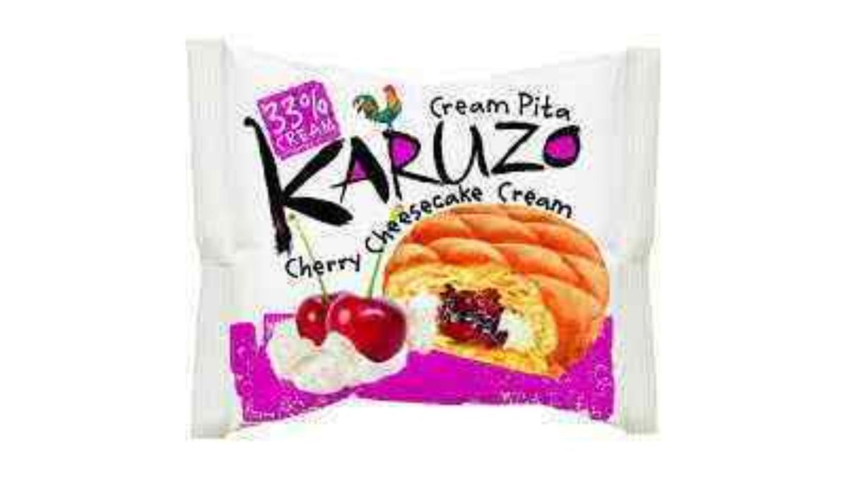 KARUZO Пончик cream / cherry filling (82 gr)
