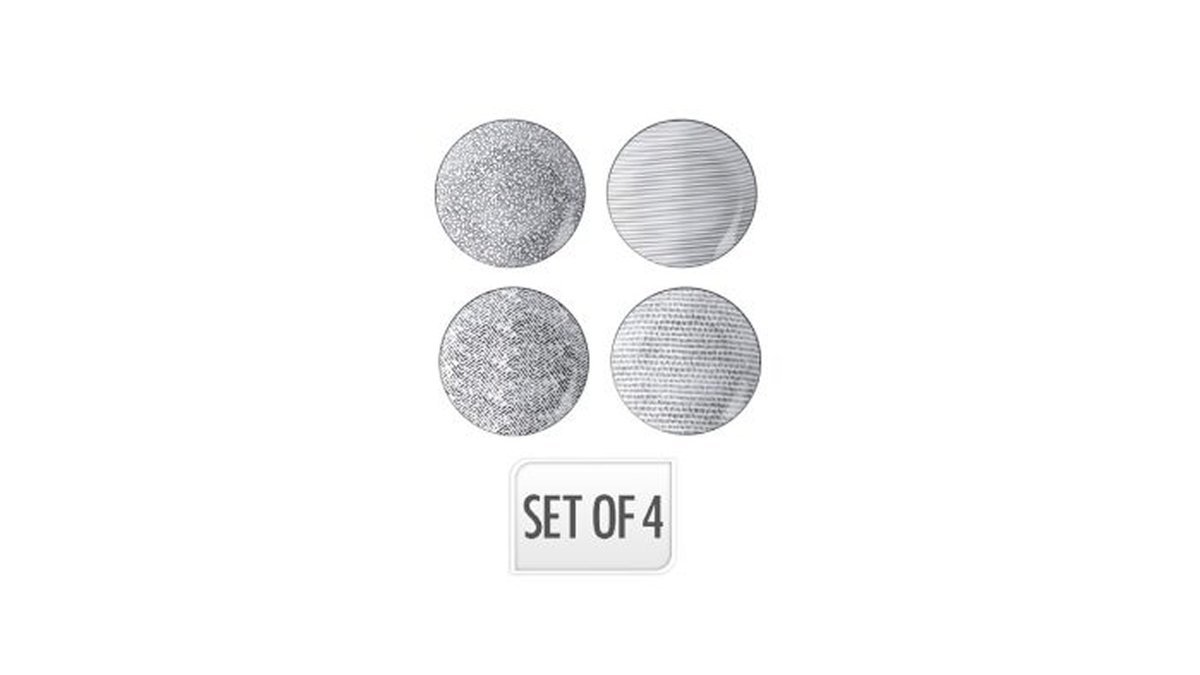 Koopmann Плоские тарелки Porcelain Plate (4 pcs)