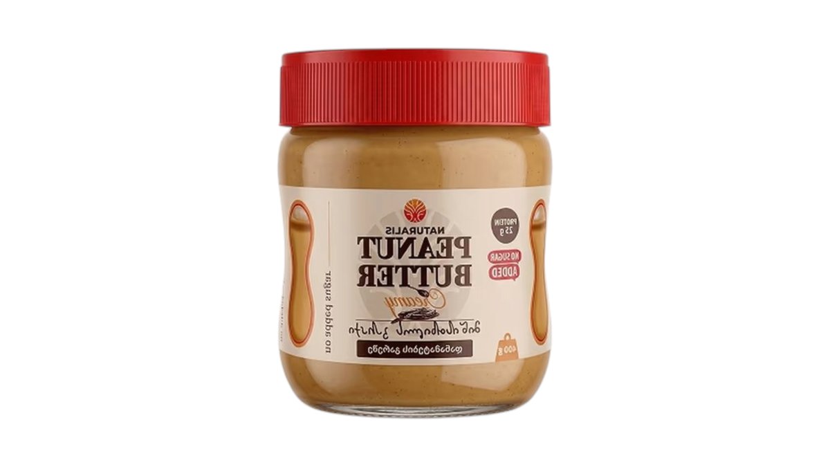 Naturalis Peanut Cream მიწის თხილი ს კარაქი (400 g)