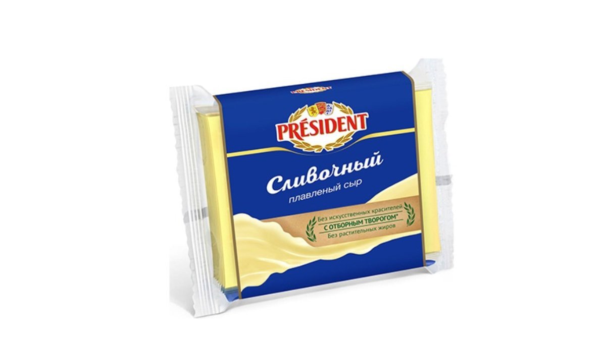 President cheese Gouda slices (150 gr)