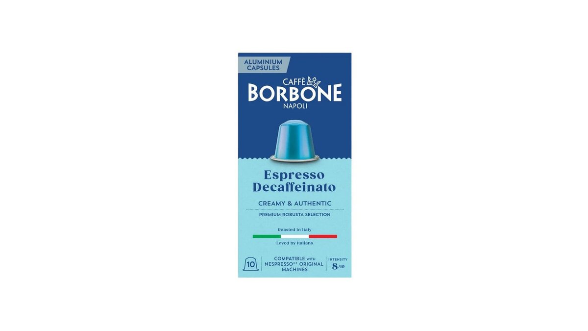 Borbone ყავა ესპრესო, უკოფეინო (50 გ)