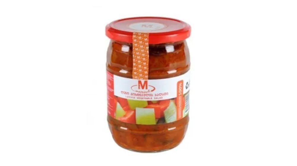 Marneuli კონსერვირებული ლეჩო lecho