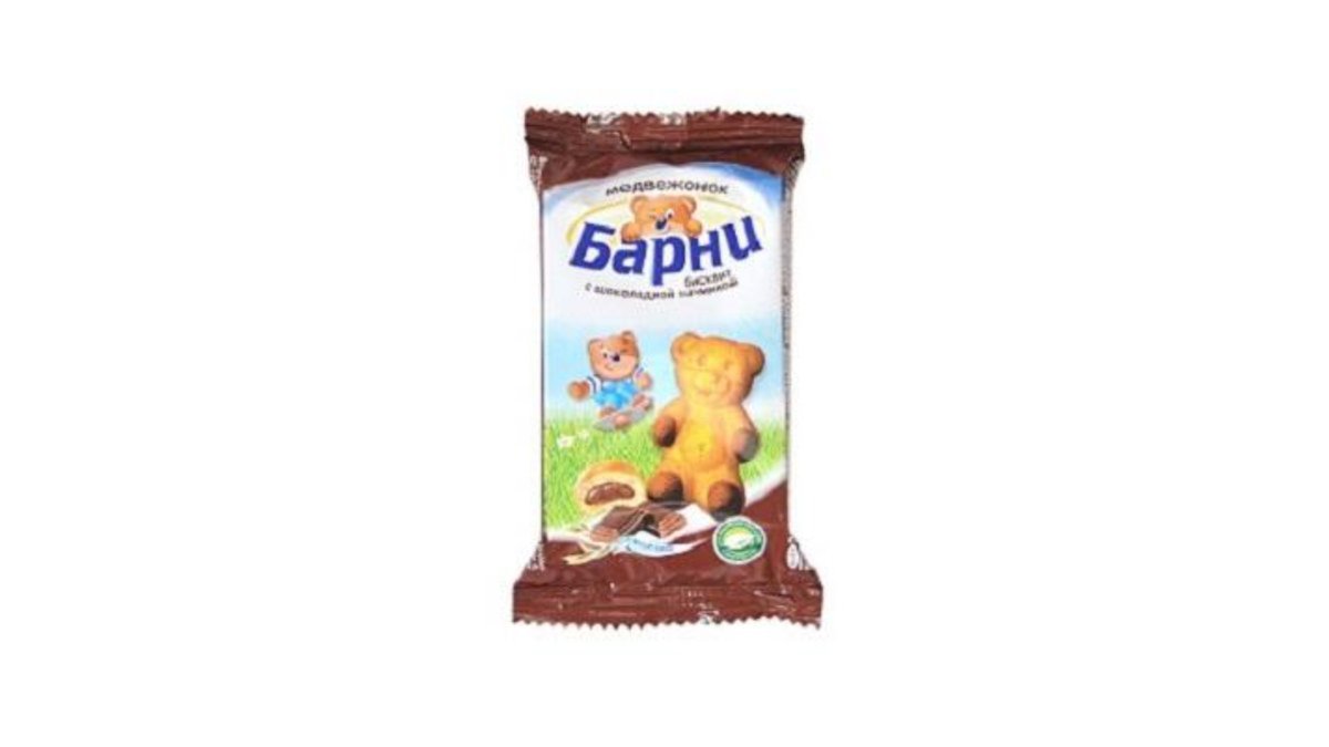 Barney კანფეტი chocolate filling (30 g)