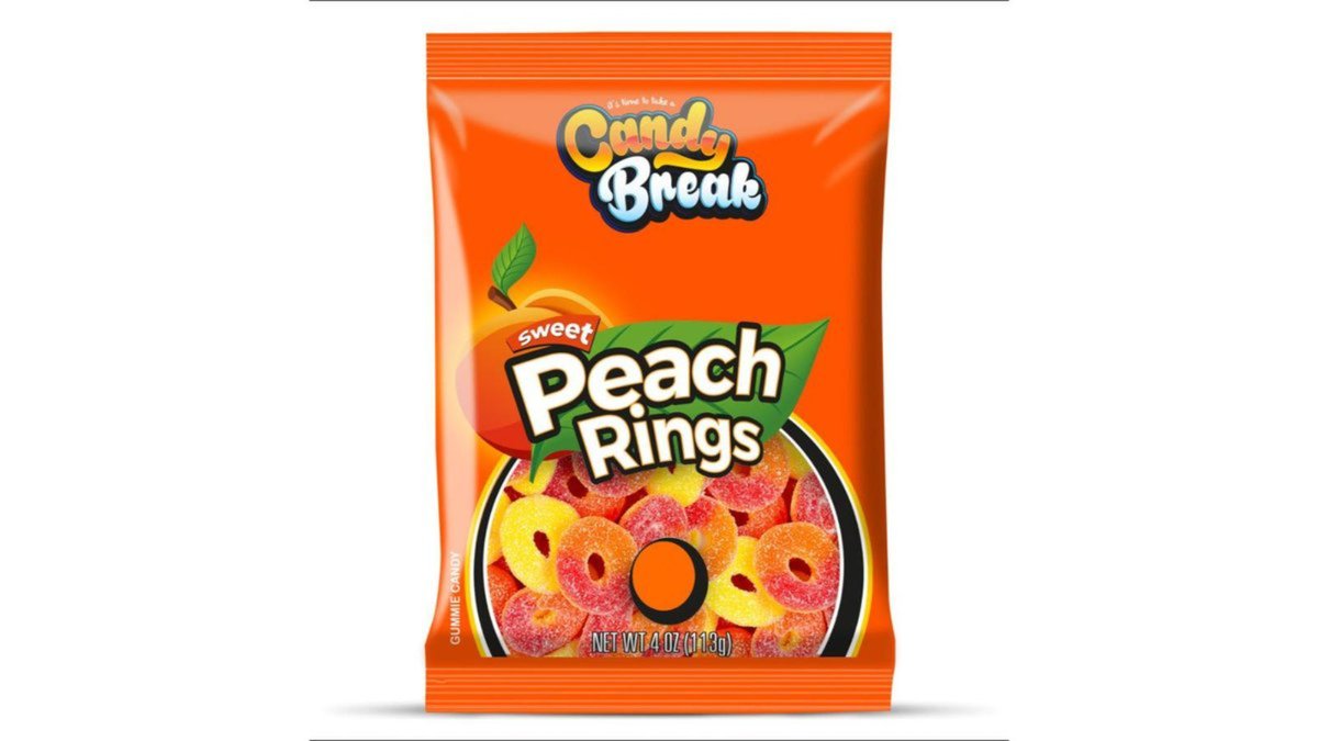 Dragee Peach Confit Peach (fresh) (113 g)