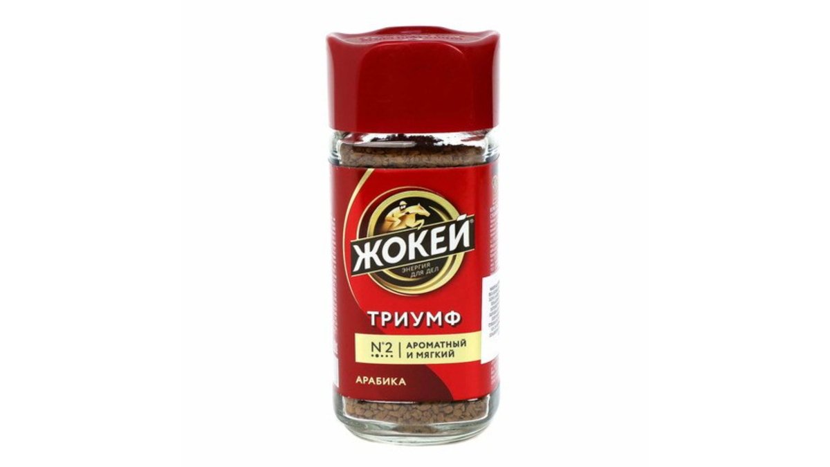 Jockey ყავა ხსნადი/ტრიუმფი (95 გრ)