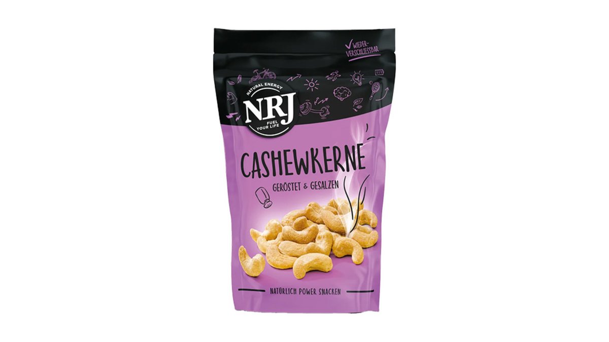 ენერჯი Nuts Roasted Salty (150 გრ)