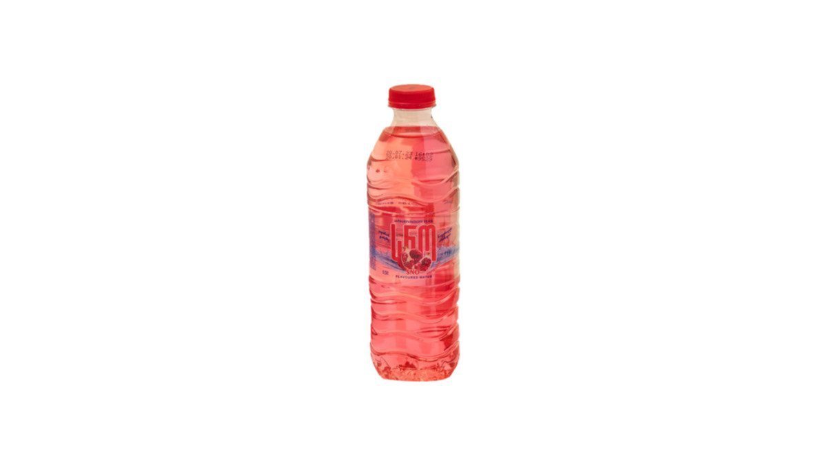 Sno გაზიანი წყალი pomegranate flavor (0.5 l)
