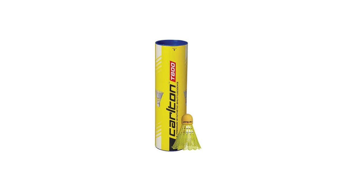 CARLTON Carlton Carlton Badminton Ball C BS T800 YLWBLU 6 PK YLWBLU (6 pack) YLWBLU (6 pack)