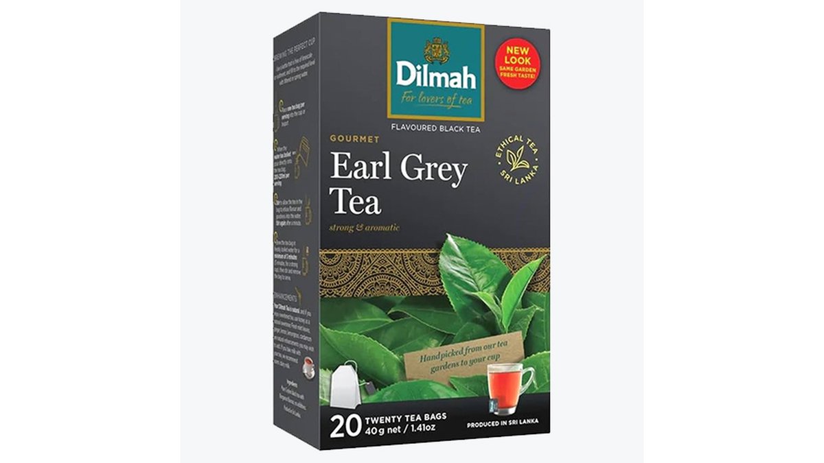 დილმა Чай Ceylon, Earl Gray (40 გ)