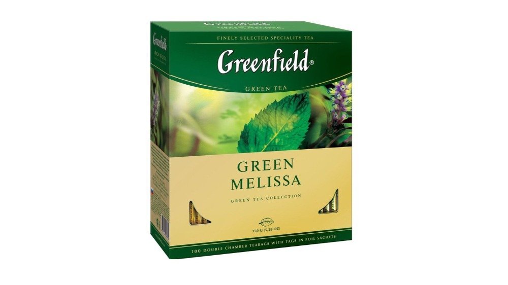 Greenfield ჩაი Green Melissa (100 pcs)