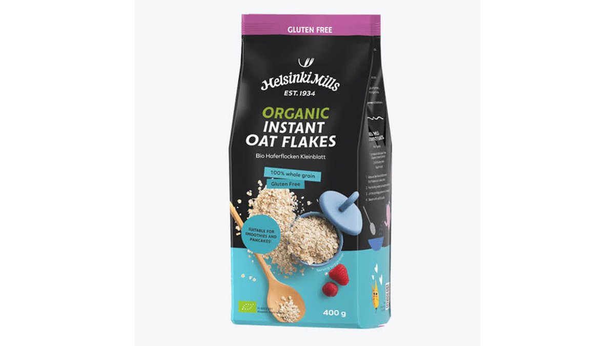 ფანტელი Овсяные крупы Organic Quick-cooking Oats Gluten-free