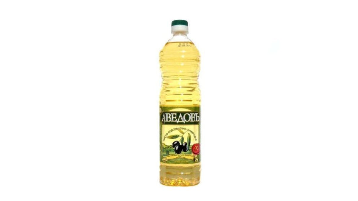 Avedov სამზარეულოს ზეთი sunflower oil