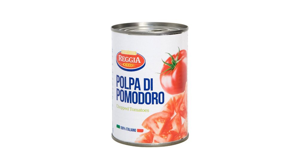 REGGIA Tomato Pulp დაჭრილი (400 გრ)