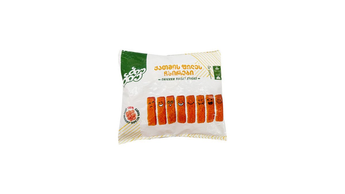 ბიუ ბიუ chicken ქათმის ჩხირები (500 g)