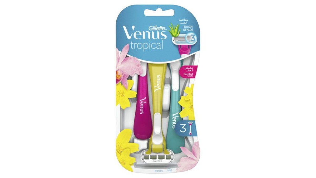 Venus Одноразовая бритва Tropic (3 pcs)