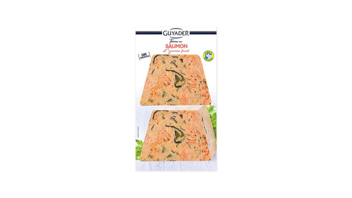 GUYADER Salmon Pâté Salmon Terrine (120 g)