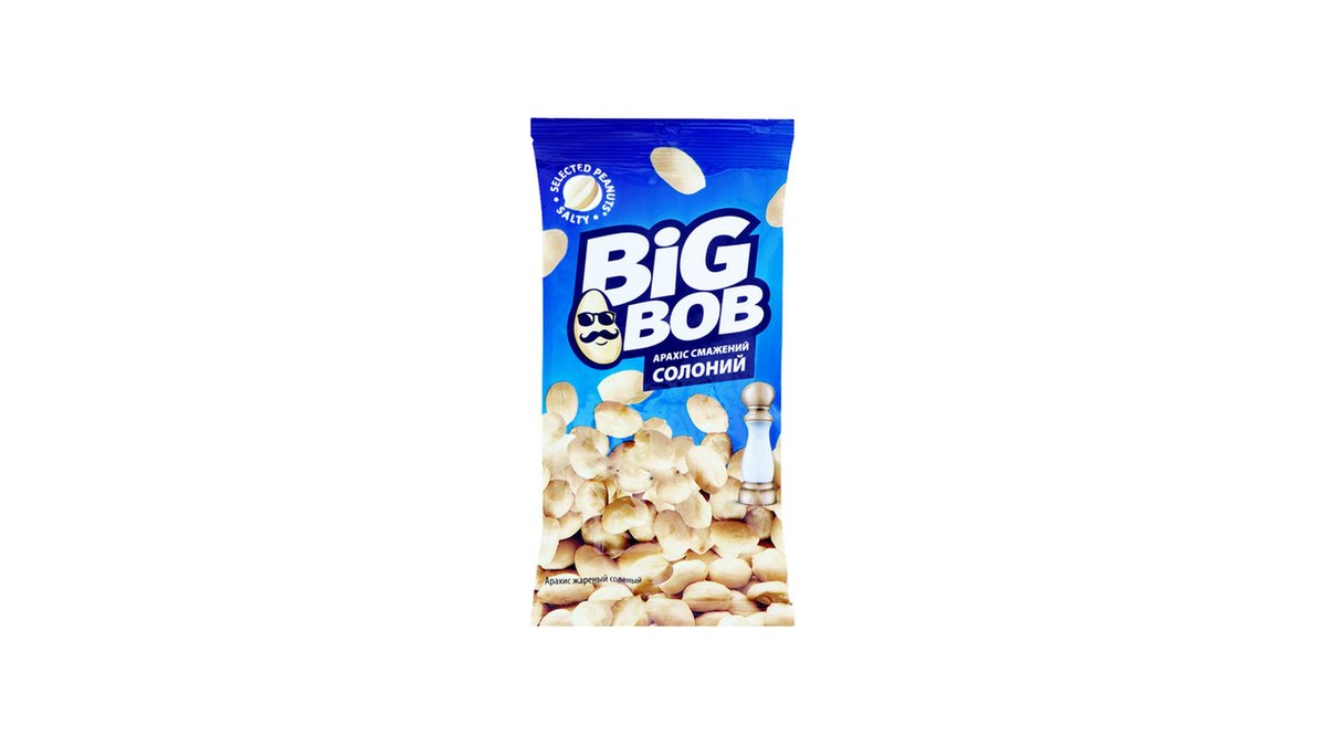 BIG BOB Орехи roasted salted (60 g)