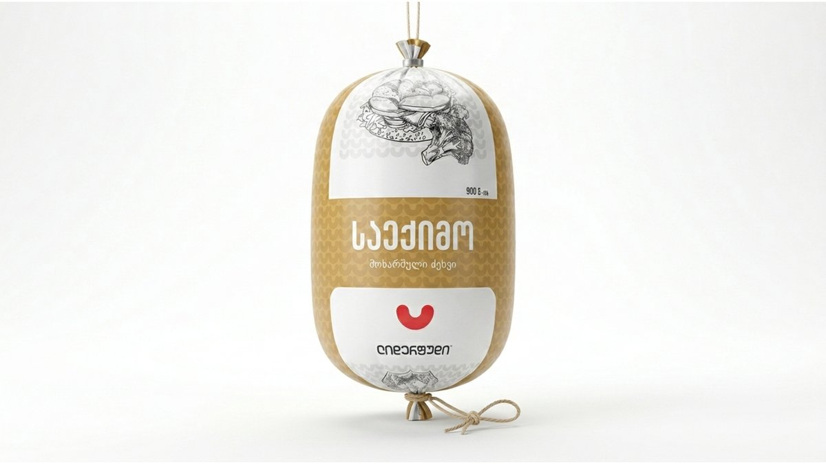 ლიდერფუდი вареная колбаса (900 gr)
