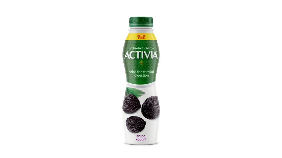 აქტივია Yogurt black plum (670)