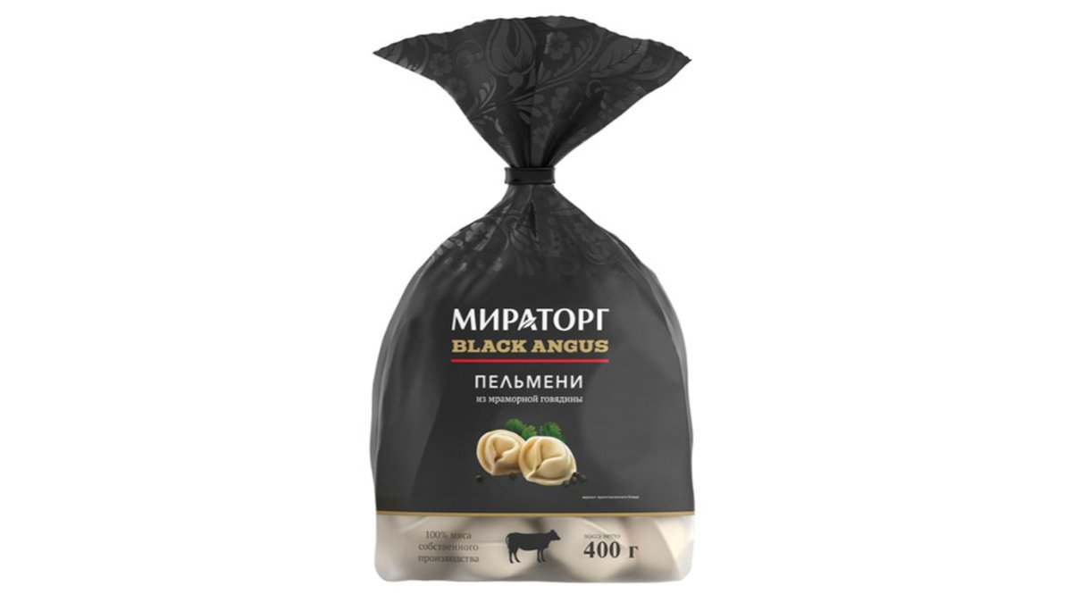 მირატორგ pelmeni Black Angus Breed (400 გრ)