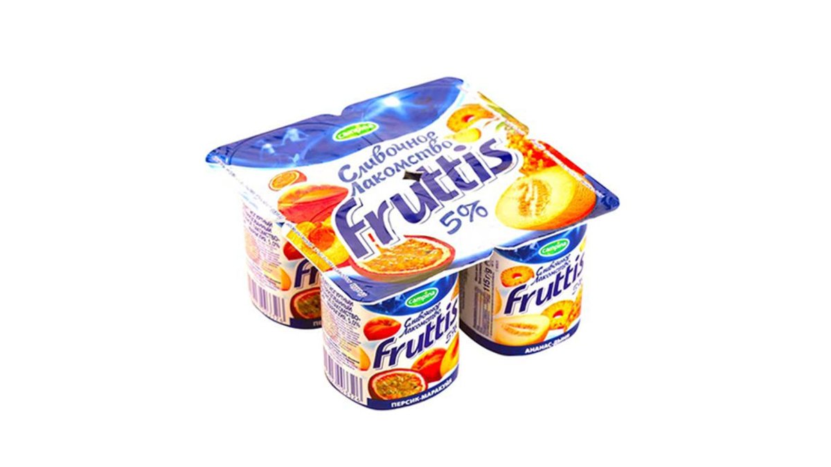 Frutis Milk Dessert ატამი/მარ  აკუია/ბალი (110 გრ)
