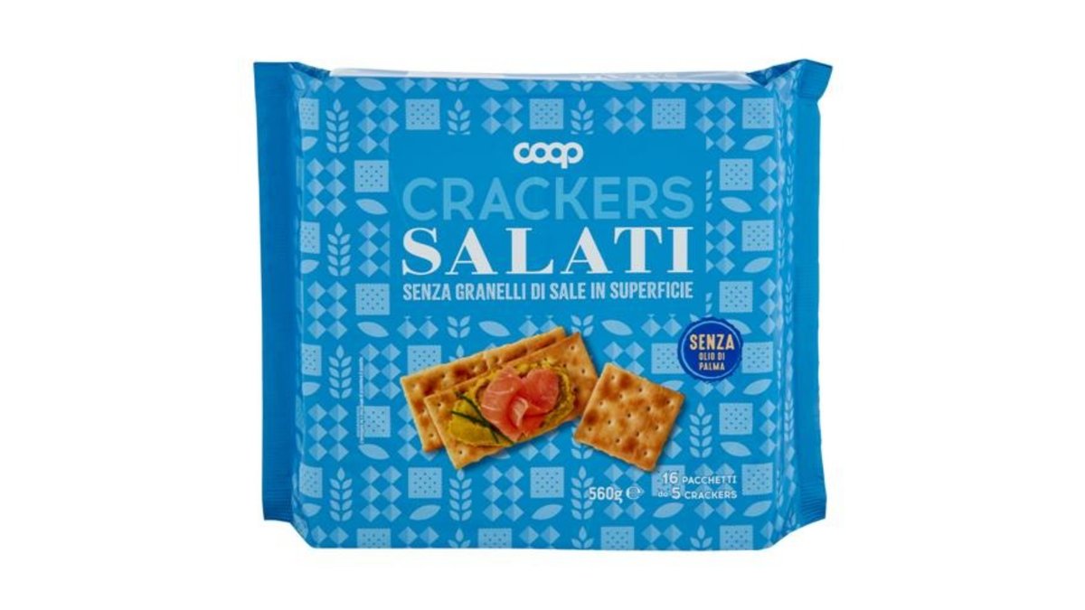 COOP Крекеры unsalted (560 g)