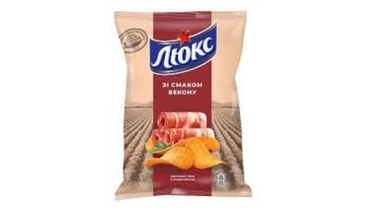 ლუქსი Potato Chips bacon (125 g)