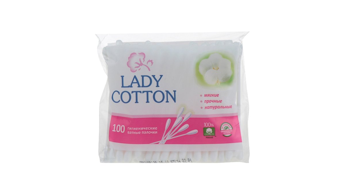 LADY COTTON ear sticks (100 pcs)