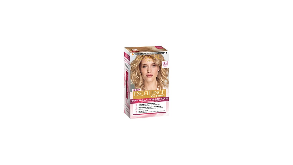 LOREAL თმის საღებავი 8.13 (192 ml)