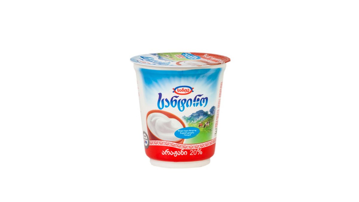 სანტინო სმეტანა 20% (350 გრ)